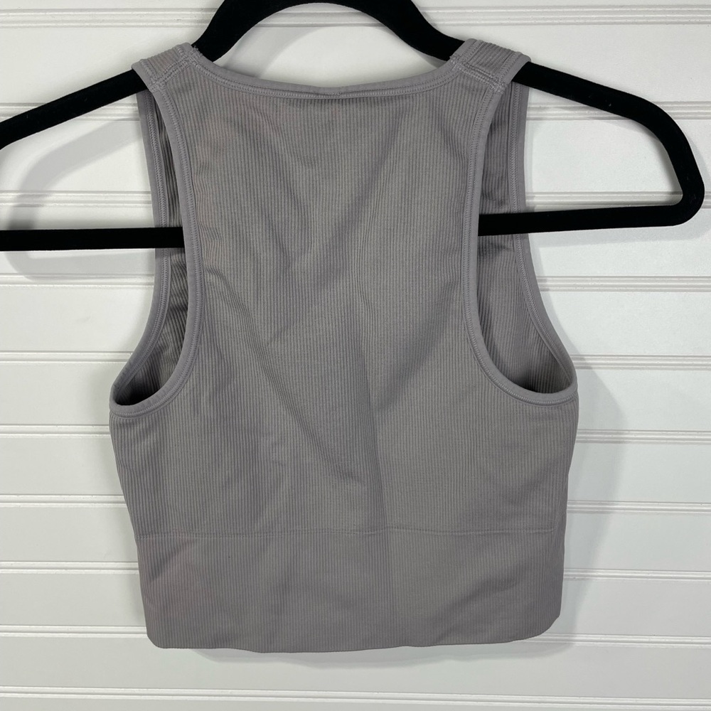 Athleta Gray Sports Bra Small Women’s - Picture 2 of 4